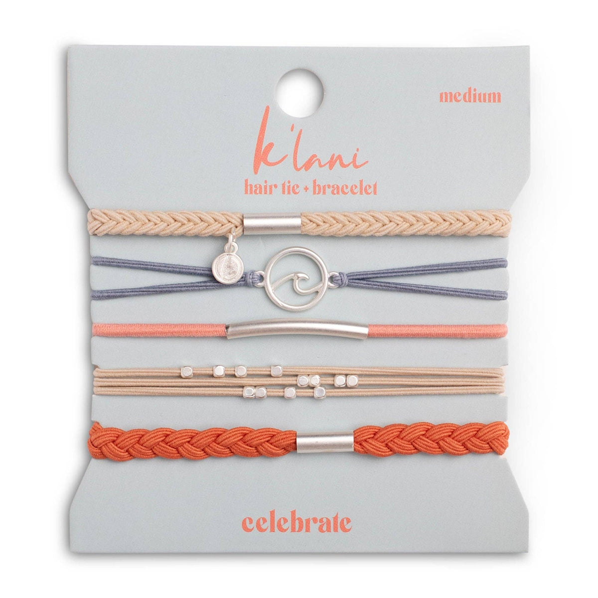 Celebrate Hair Tie Bracelets