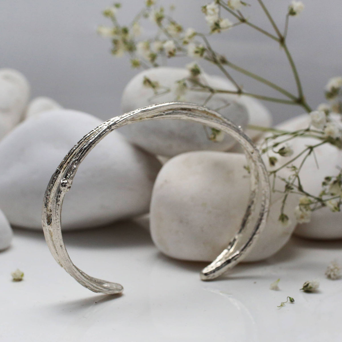 Bright Peony Double Branch Cuff