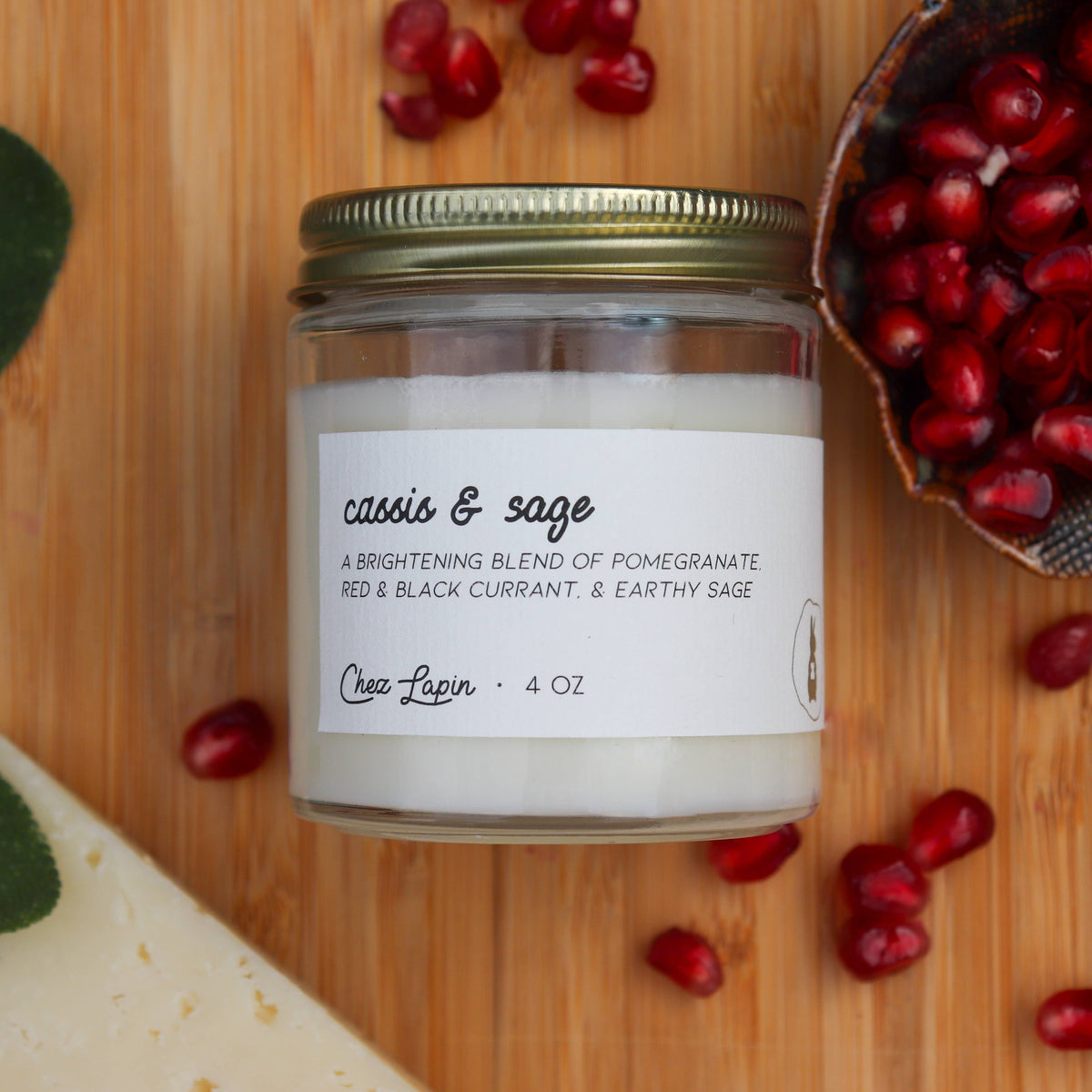 Cassis & Sage: 9 oz