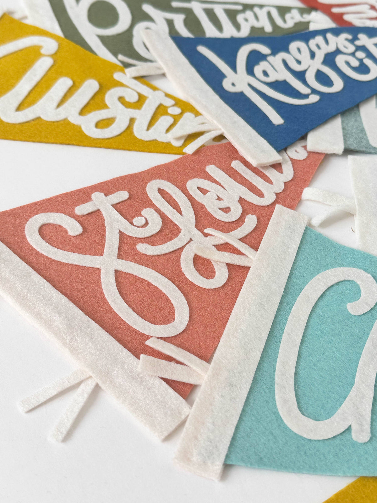 Custom city / state / location pennant: Turquiose / I understand the current lead time for my order