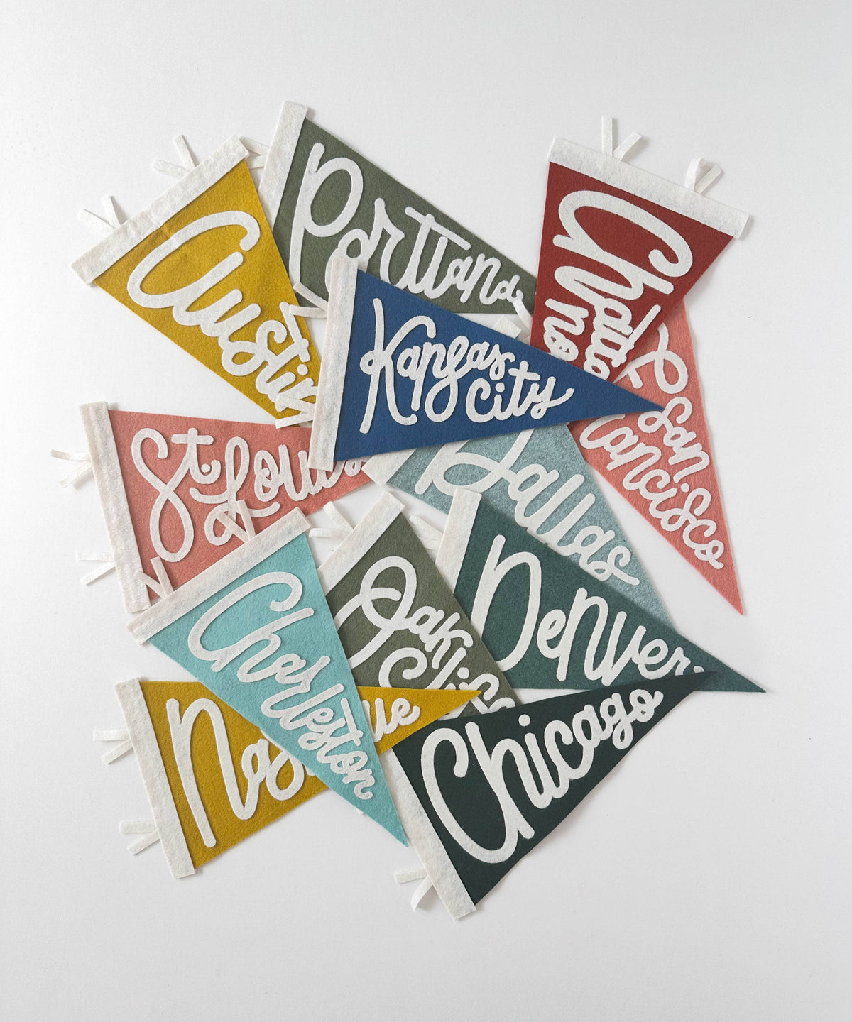 Custom city / state / location pennant: Turquiose / I understand the current lead time for my order