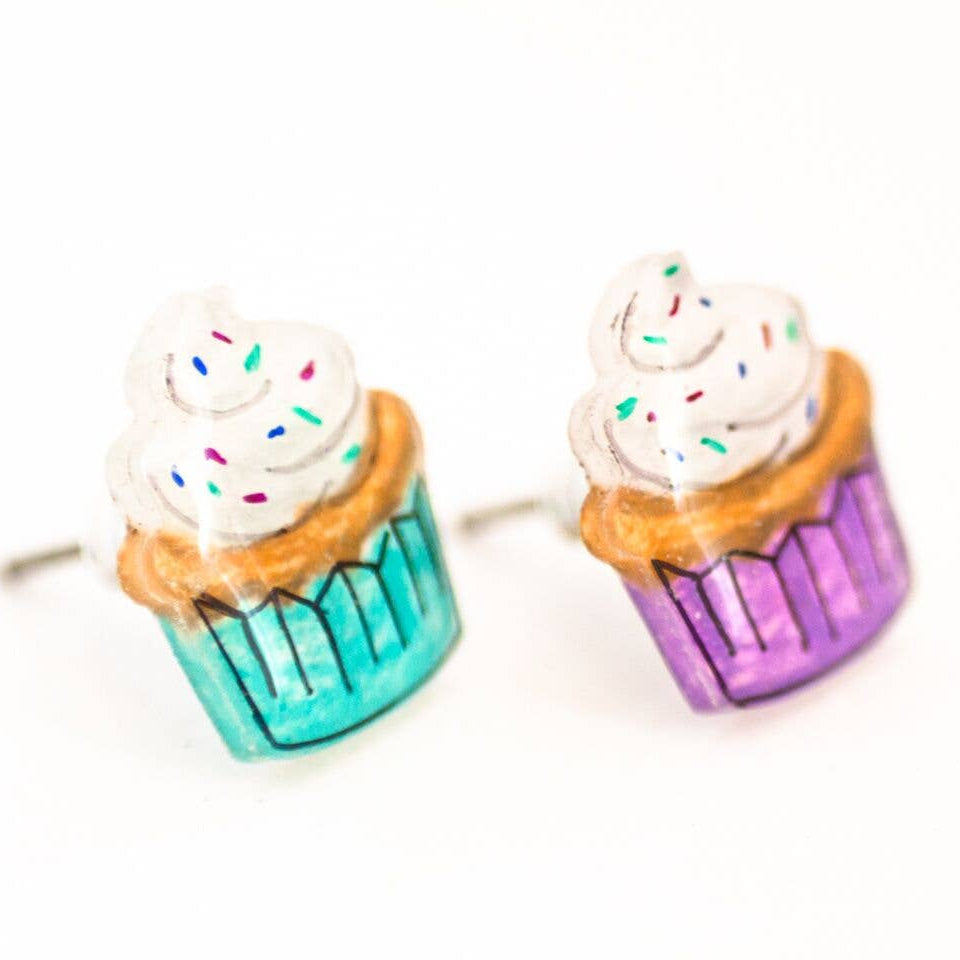Cupcake Stud Earrings
