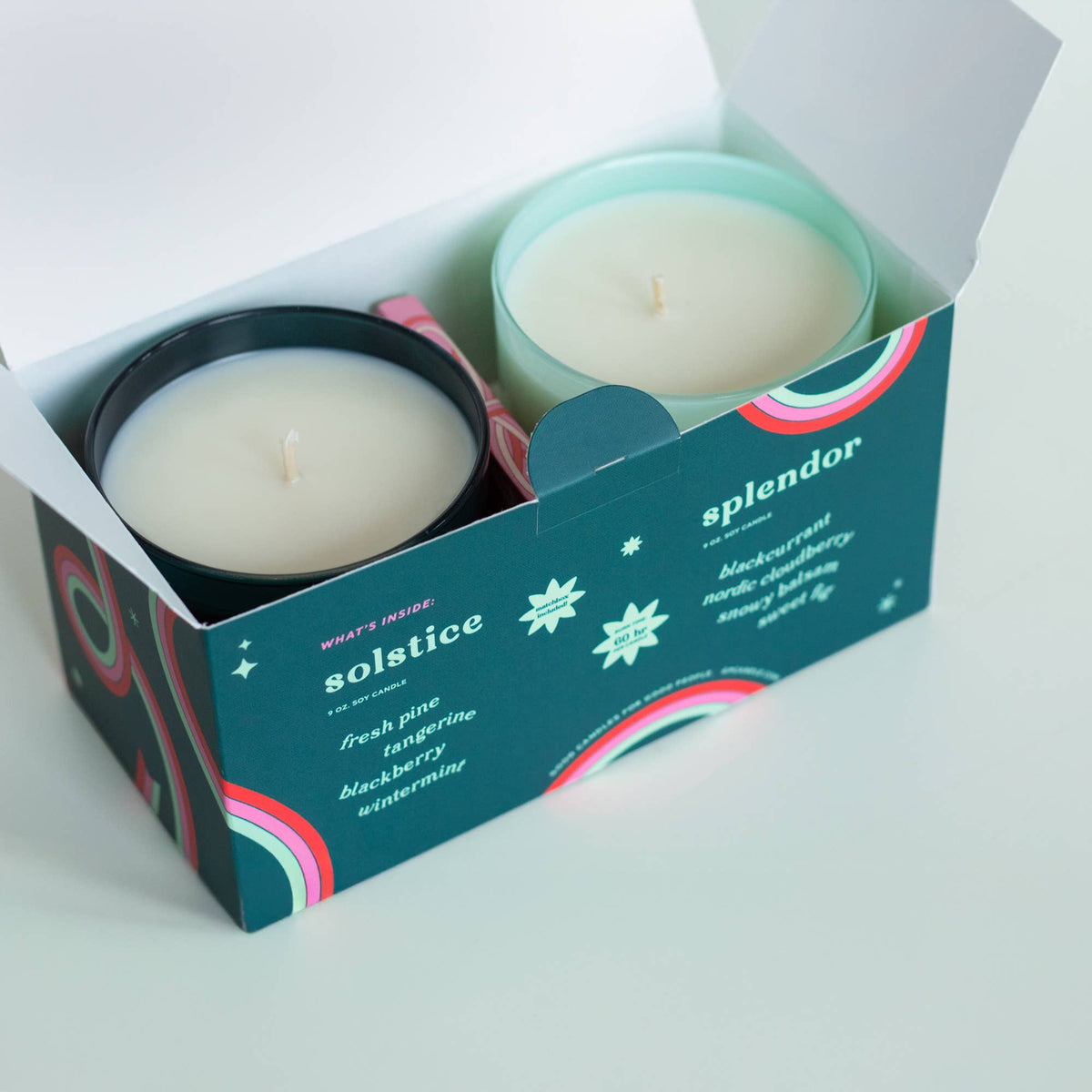 Winter Whimsy Candle Duo Gift Set