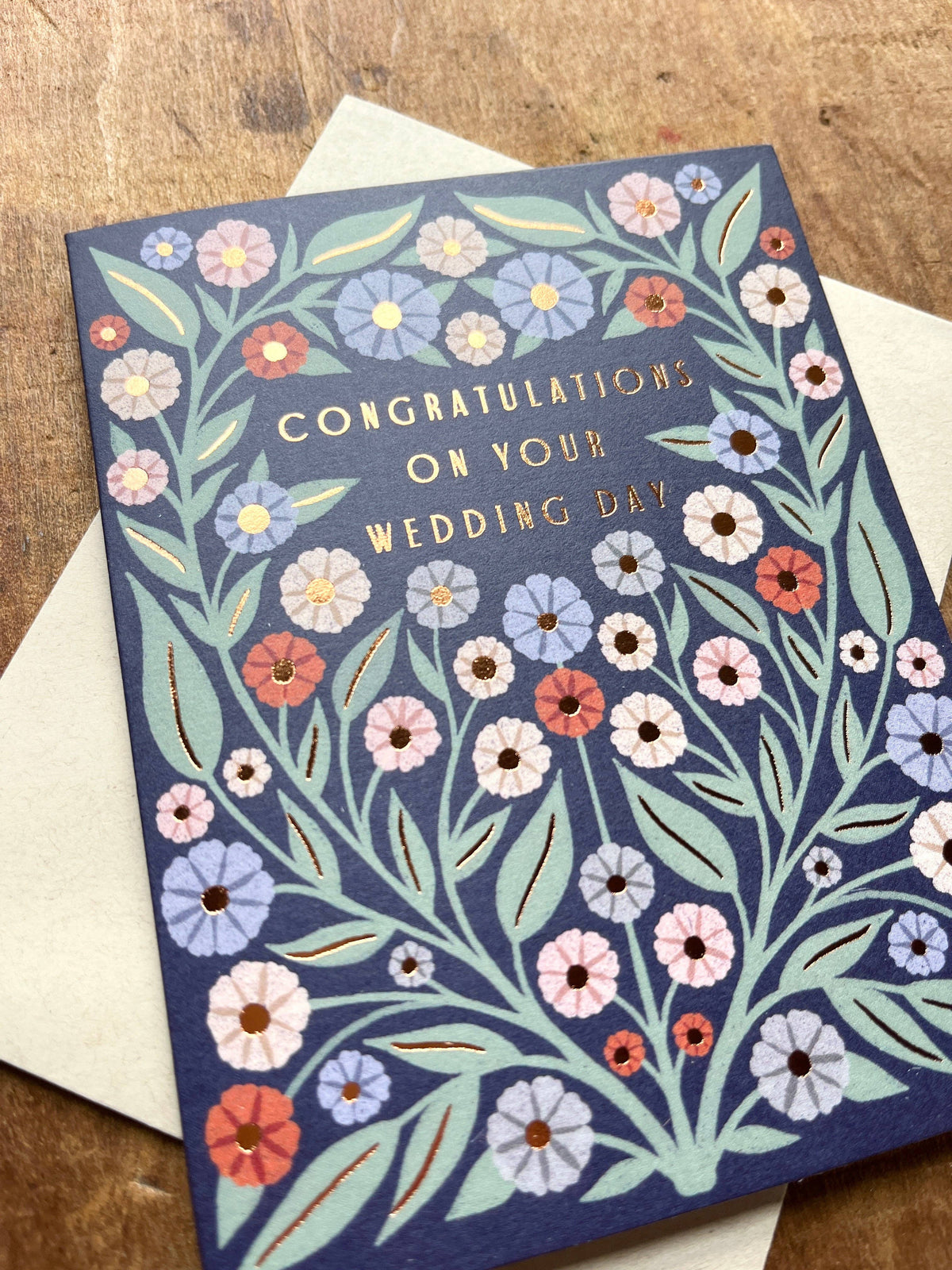 "Congratulations on Your Wedding Day," Greeting Card: Single