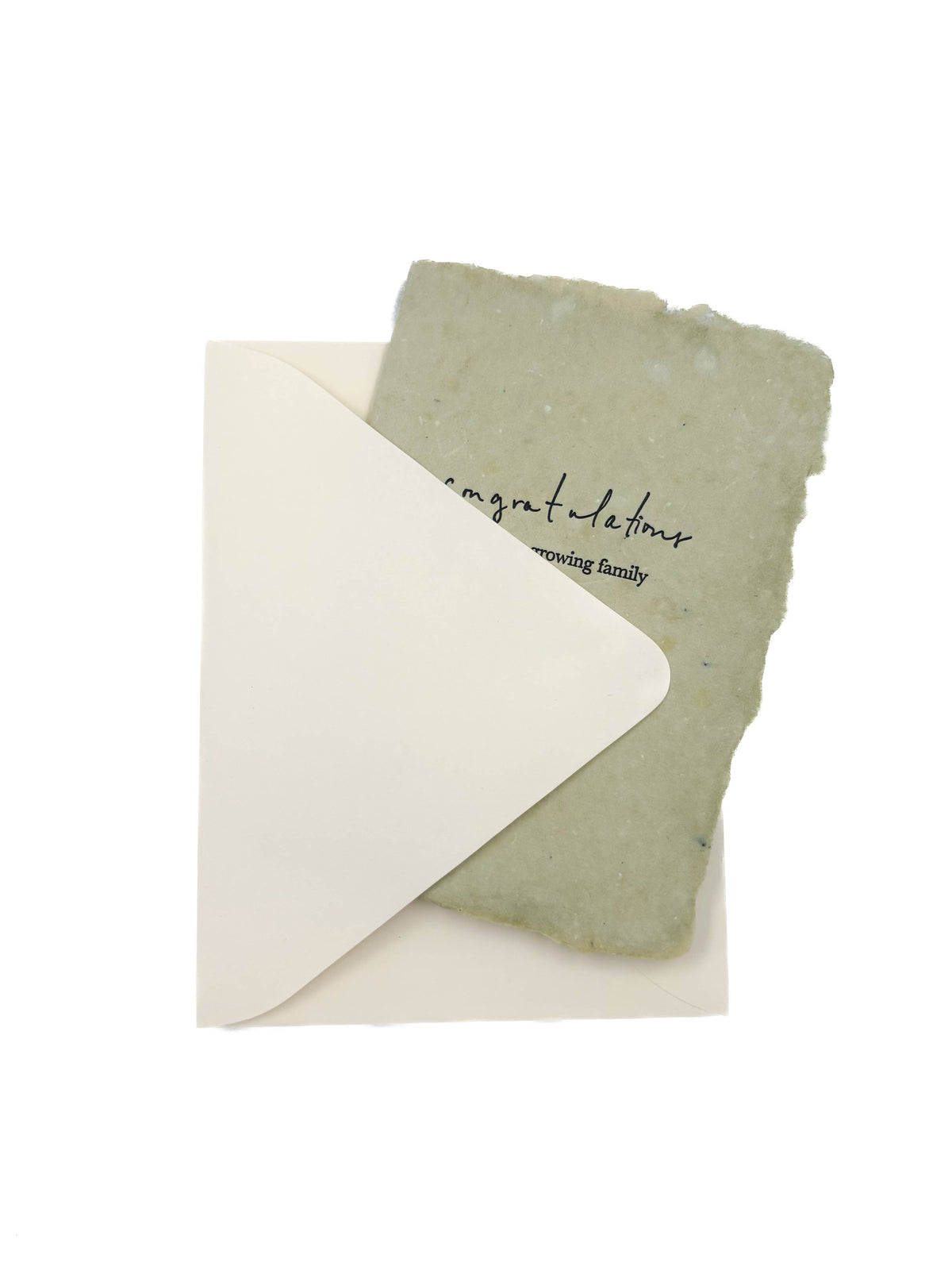 Congratulations on your growing family card