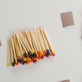 2 Inch Match Refill Kits: Rainbow Tips