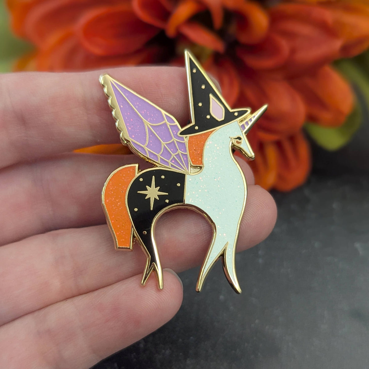 Witchycorn Enamel Pin