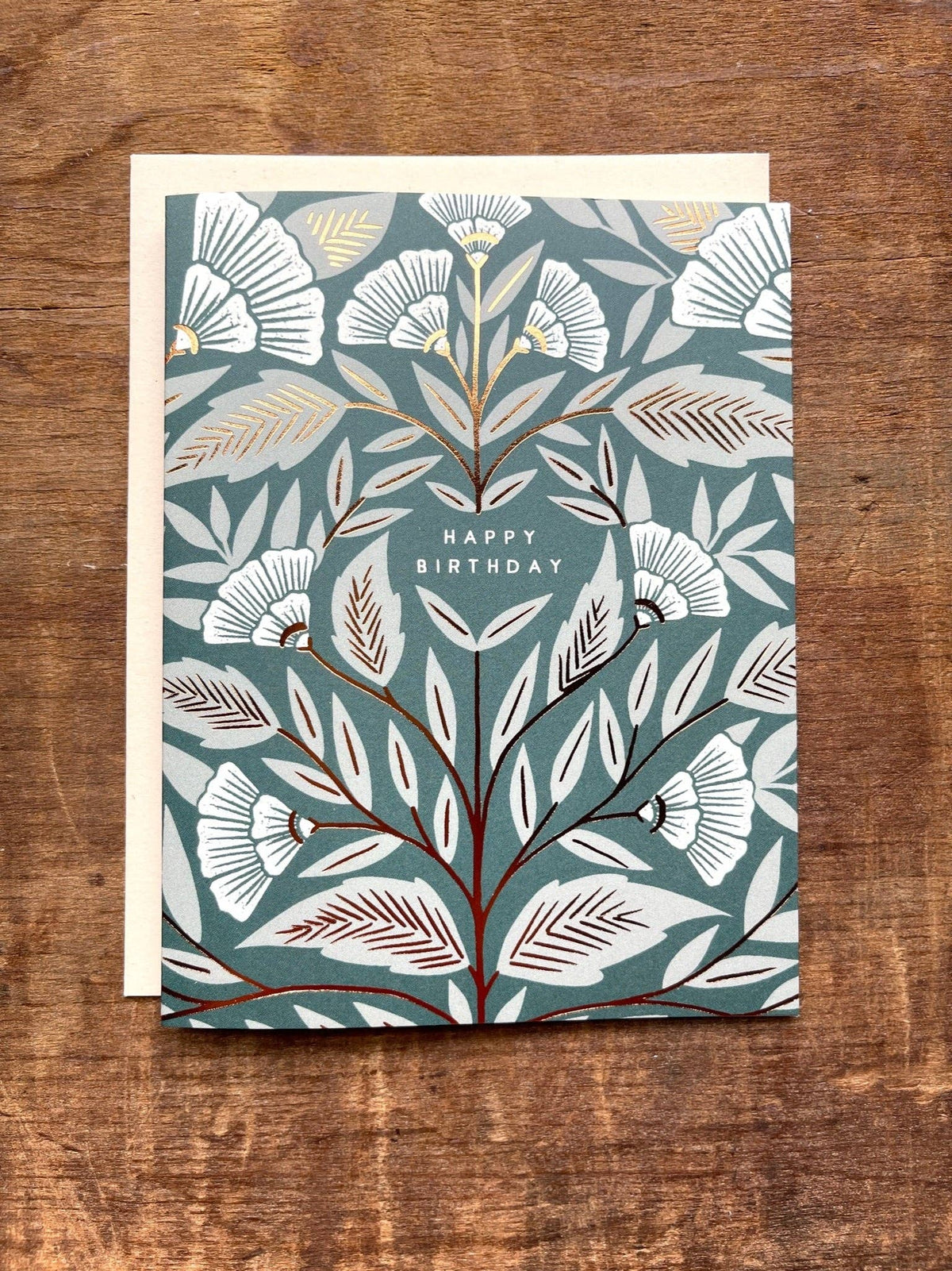 "Happy Birthday," Greeting Card: Single