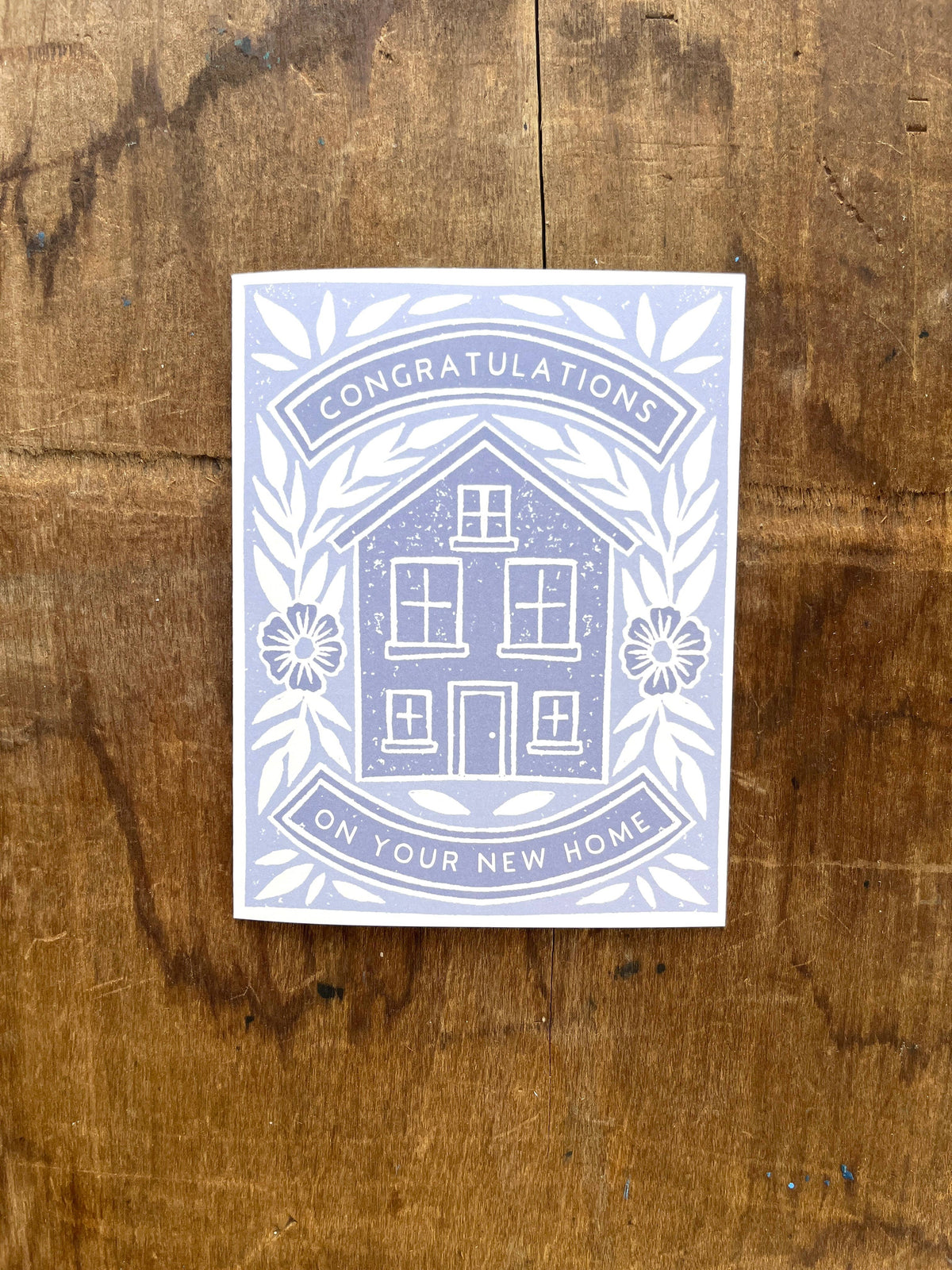 "Congratulations On Your New Home," Greeting Card: Single Card