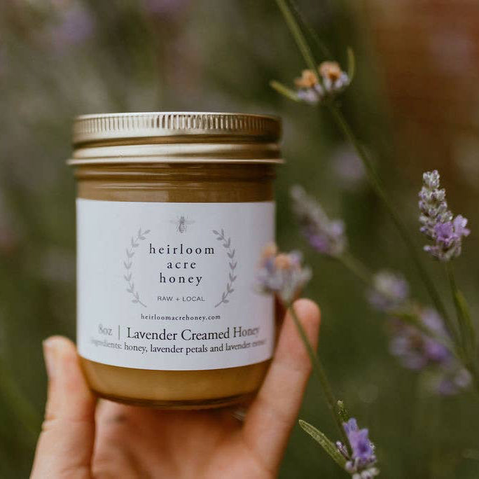 Lavender Creamed Honey