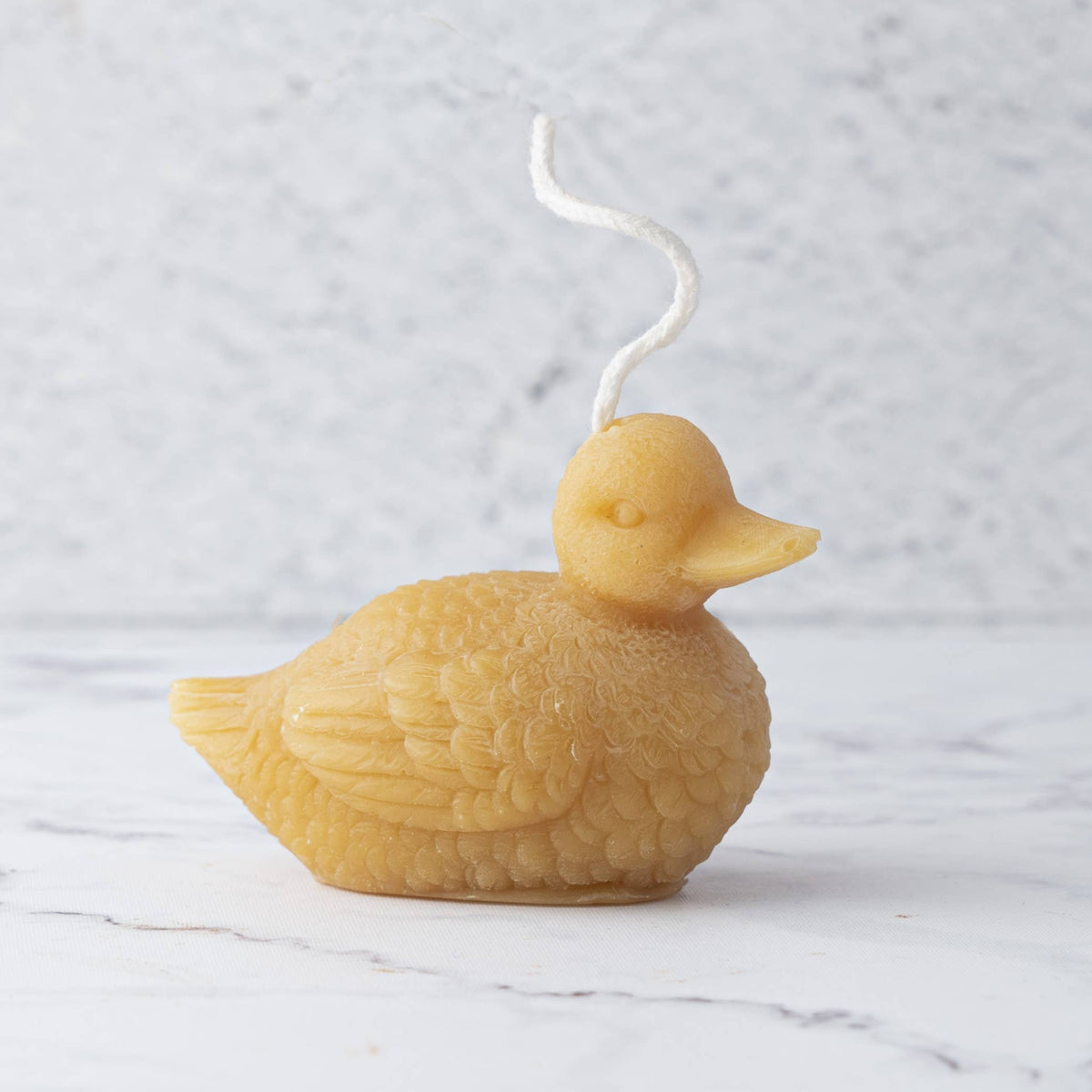 Pure Beeswax Duck Candle