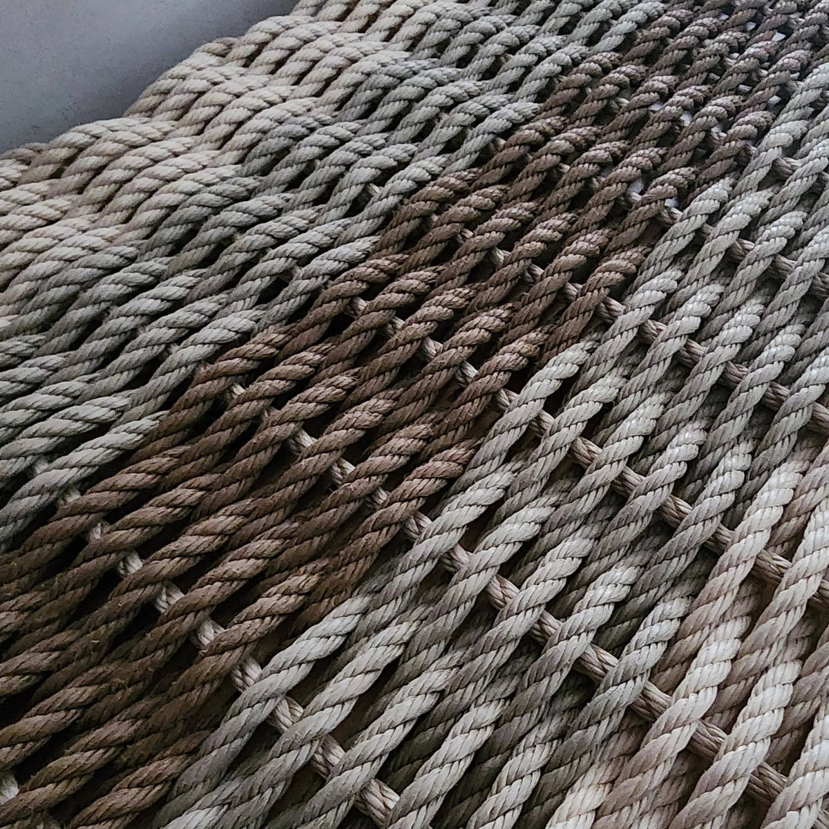 Durable Rope Doormat - Light Tan/Cream, Tan, Brown