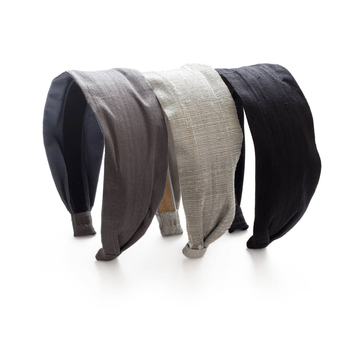 Ivory Dupioni Silk 2" Headband
