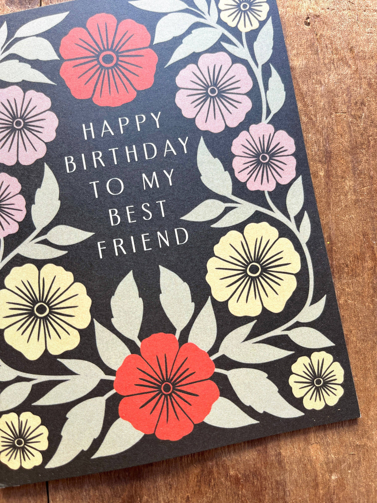 "Happy Birthday to My Best Friend," Greeting Card: Single Card