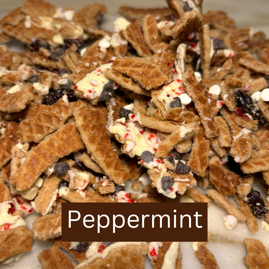 Peppermint Stroopie Crumble Mix Gift Jar