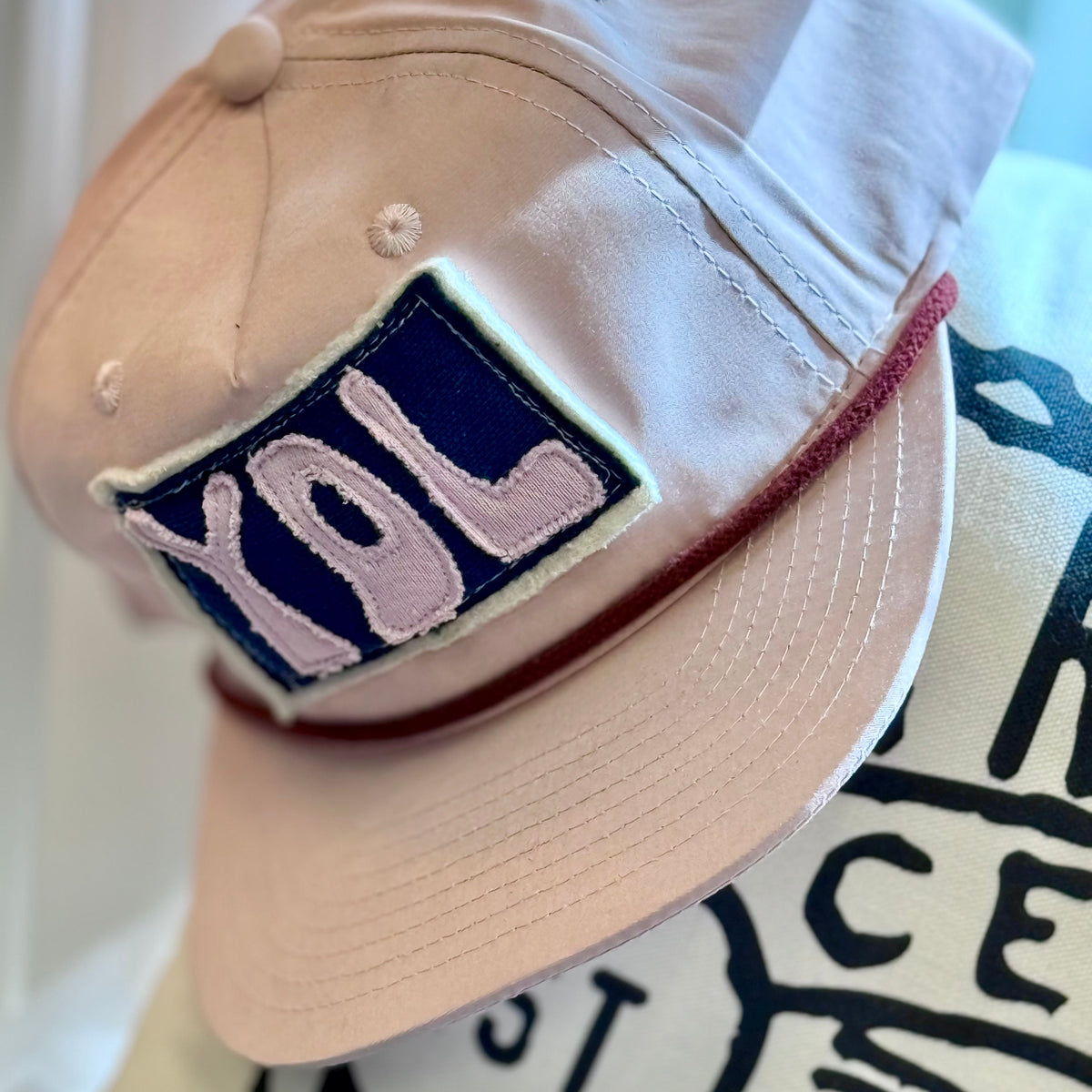 YDL "Yardley" Patchwork Hat - Pink