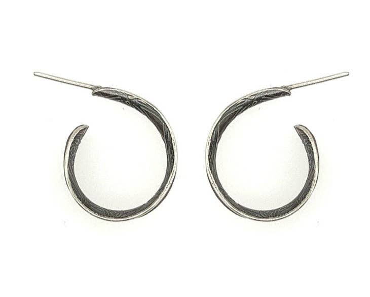 Spiral Hoops Earrings