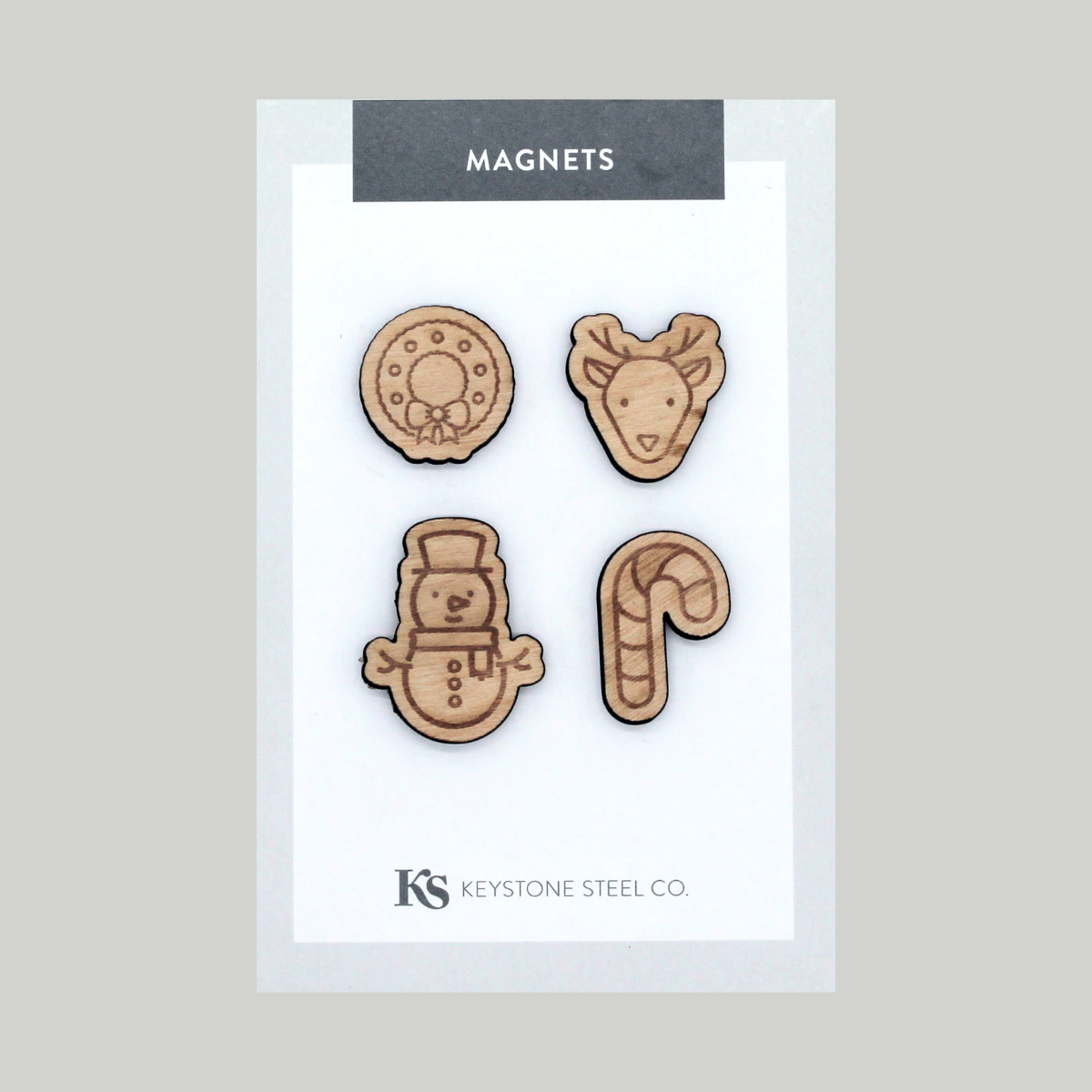 Holiday Friends Magnet Pack of 4