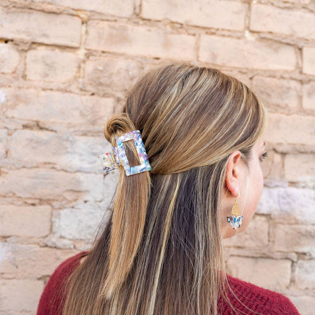 Carly Hair Claw Clip in Multicolor