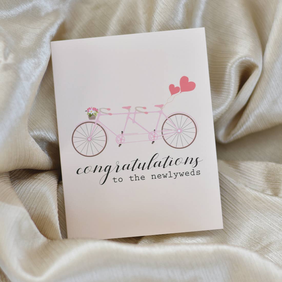Congratulations to the Newlyweds Greeting Card