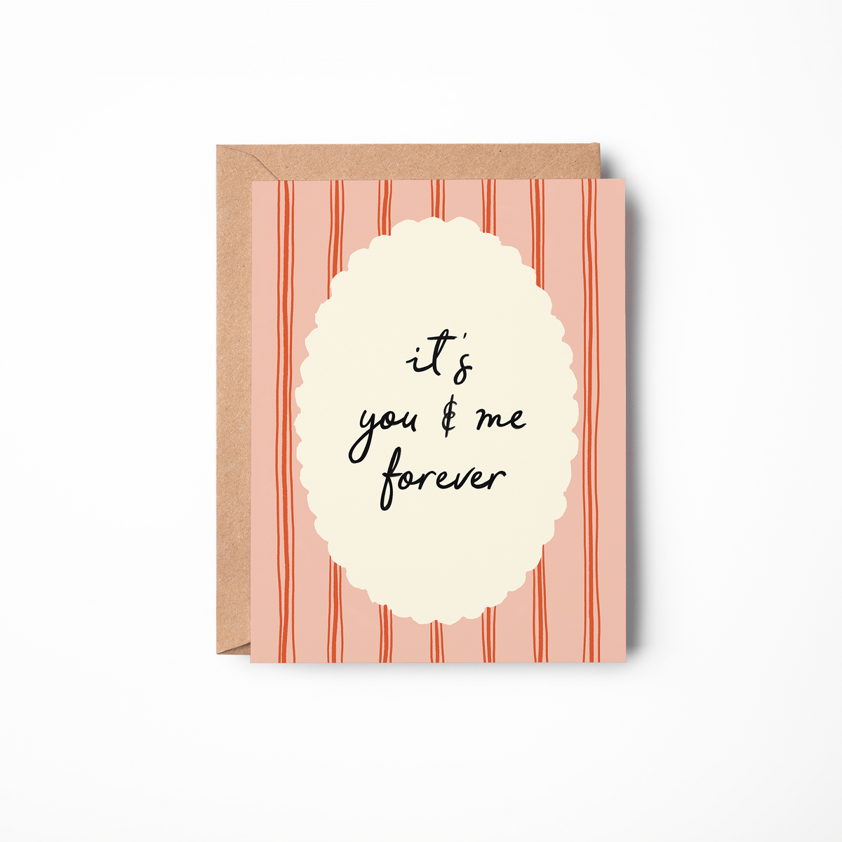 You And Me Forever Card