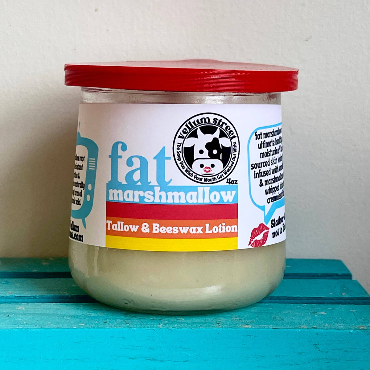Fat marshmallow Tallow & Beeswax Solid Lotion