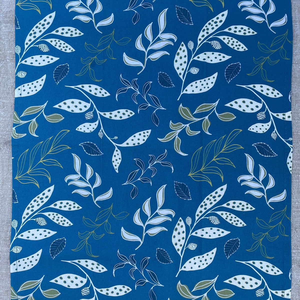 Forest Floor Fantasy Tea Towel – Teal
