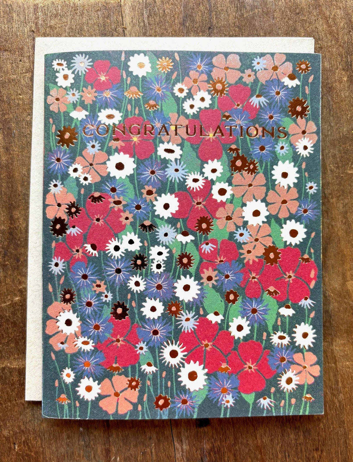 "Congratulations," Greeting Card: Single