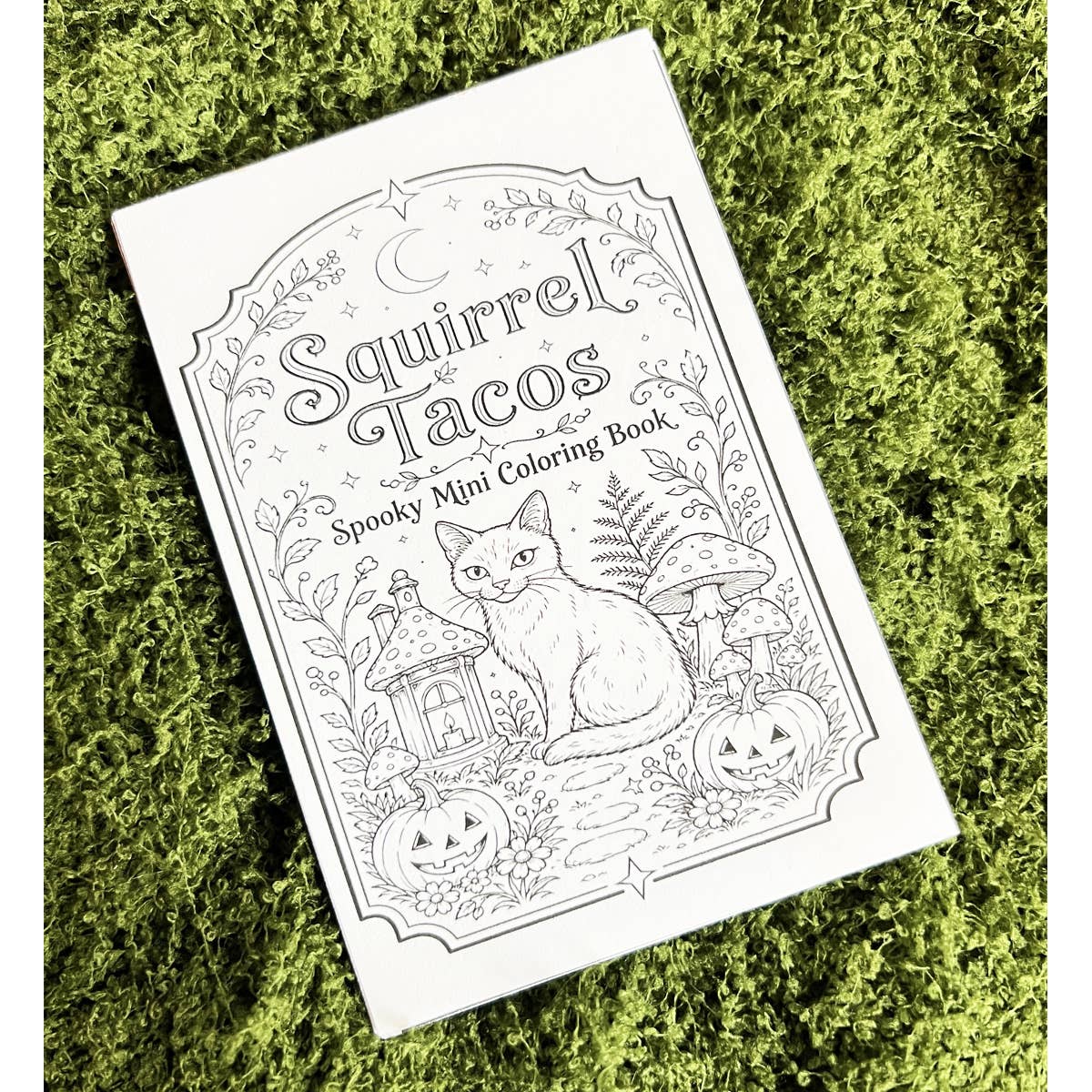 Mini Coloring Book – Spooky Woodland