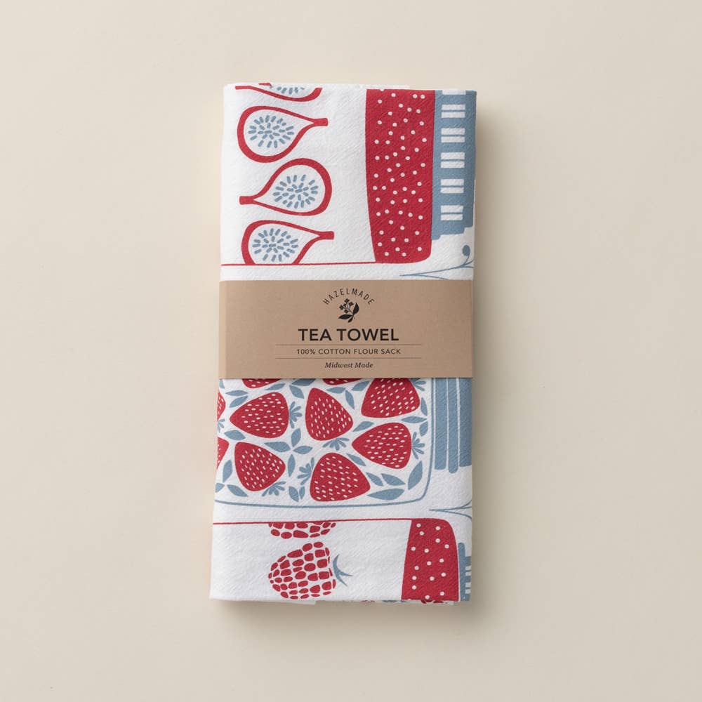 Jam Jars Tea Towel