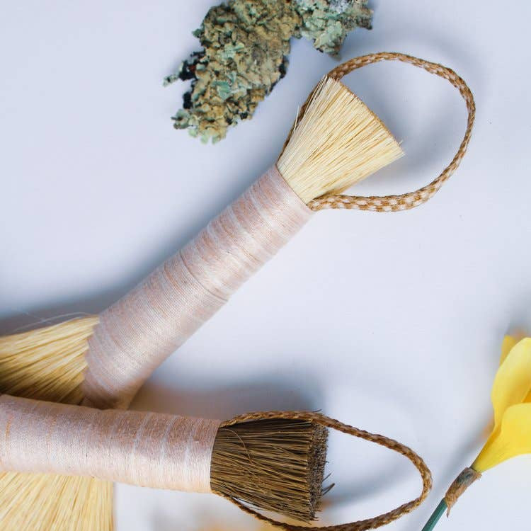 Tampico Wing - Pink/Leather Cord