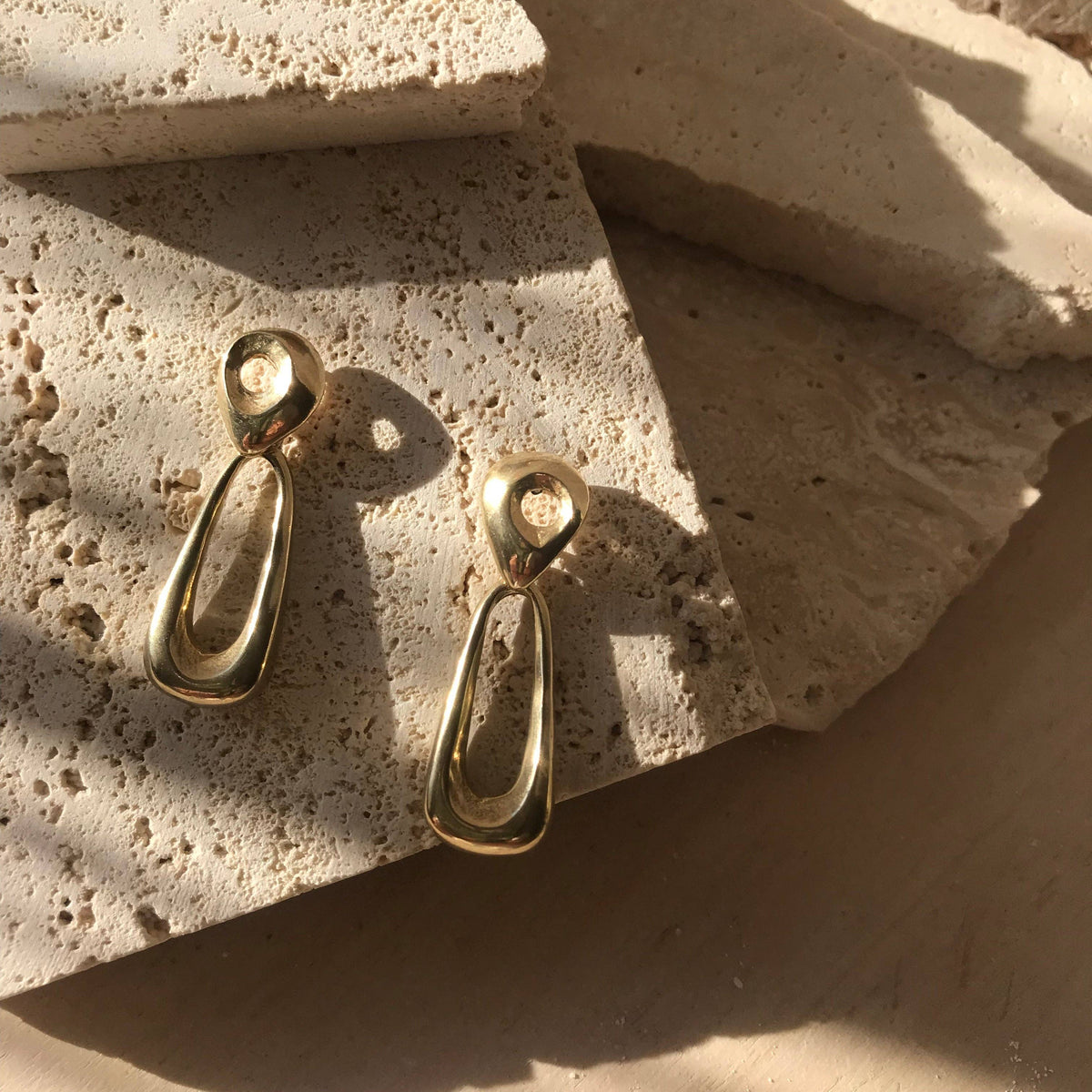 "Rill" Silver Earrings