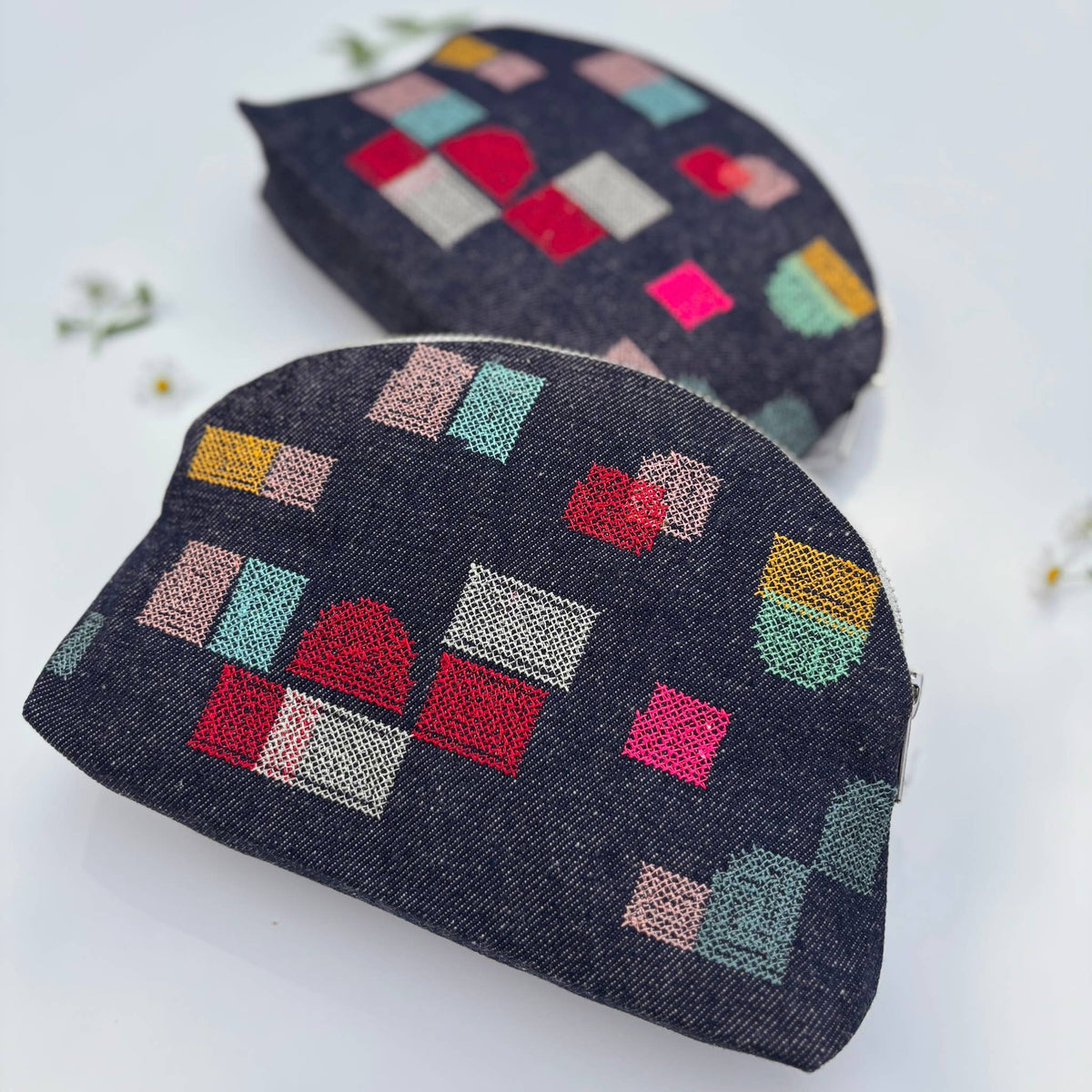 Swatches Denim Pouch