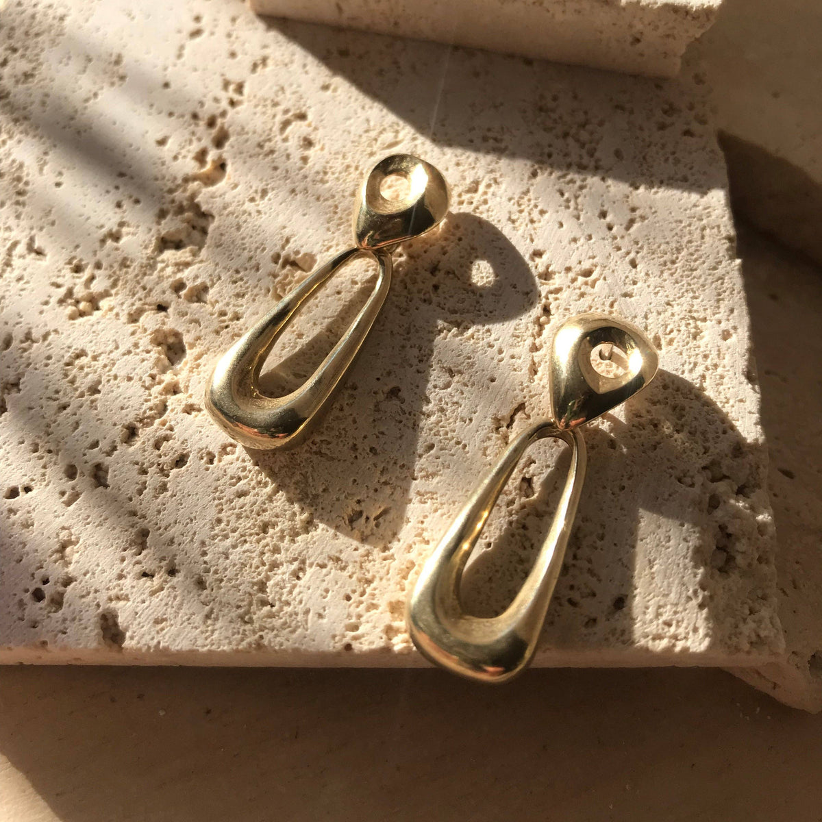 "Rill" Silver Earrings