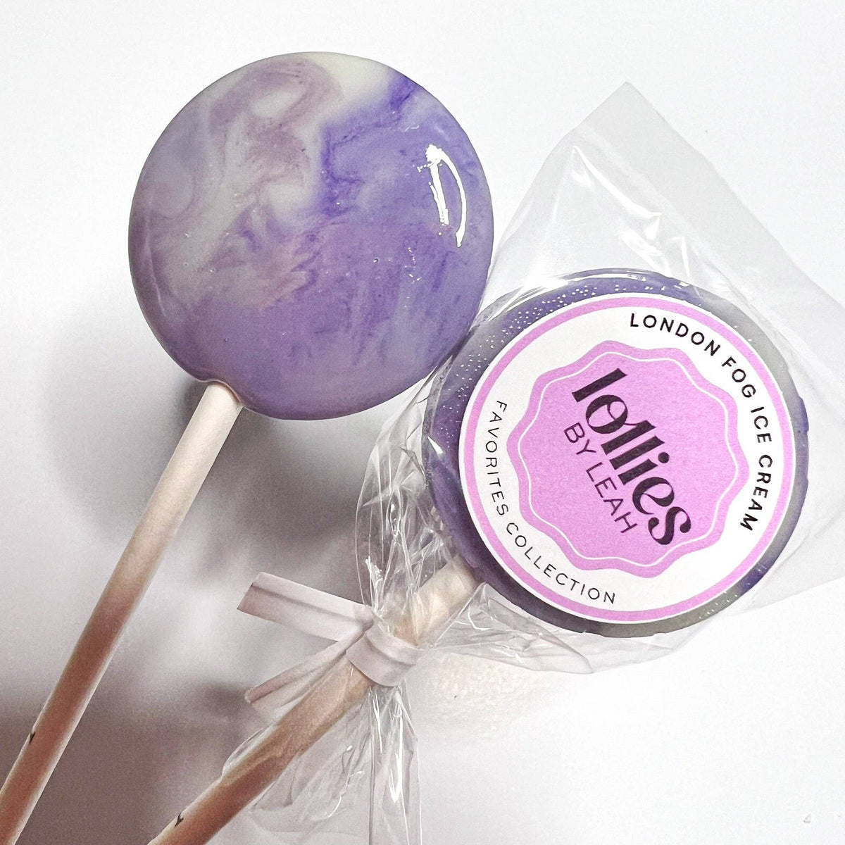 London Fog Ice Cream Lollipop