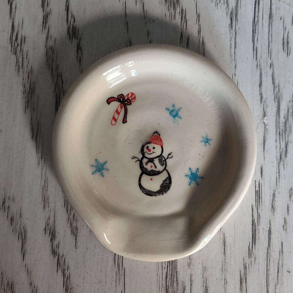 Snowman Spoon Rest