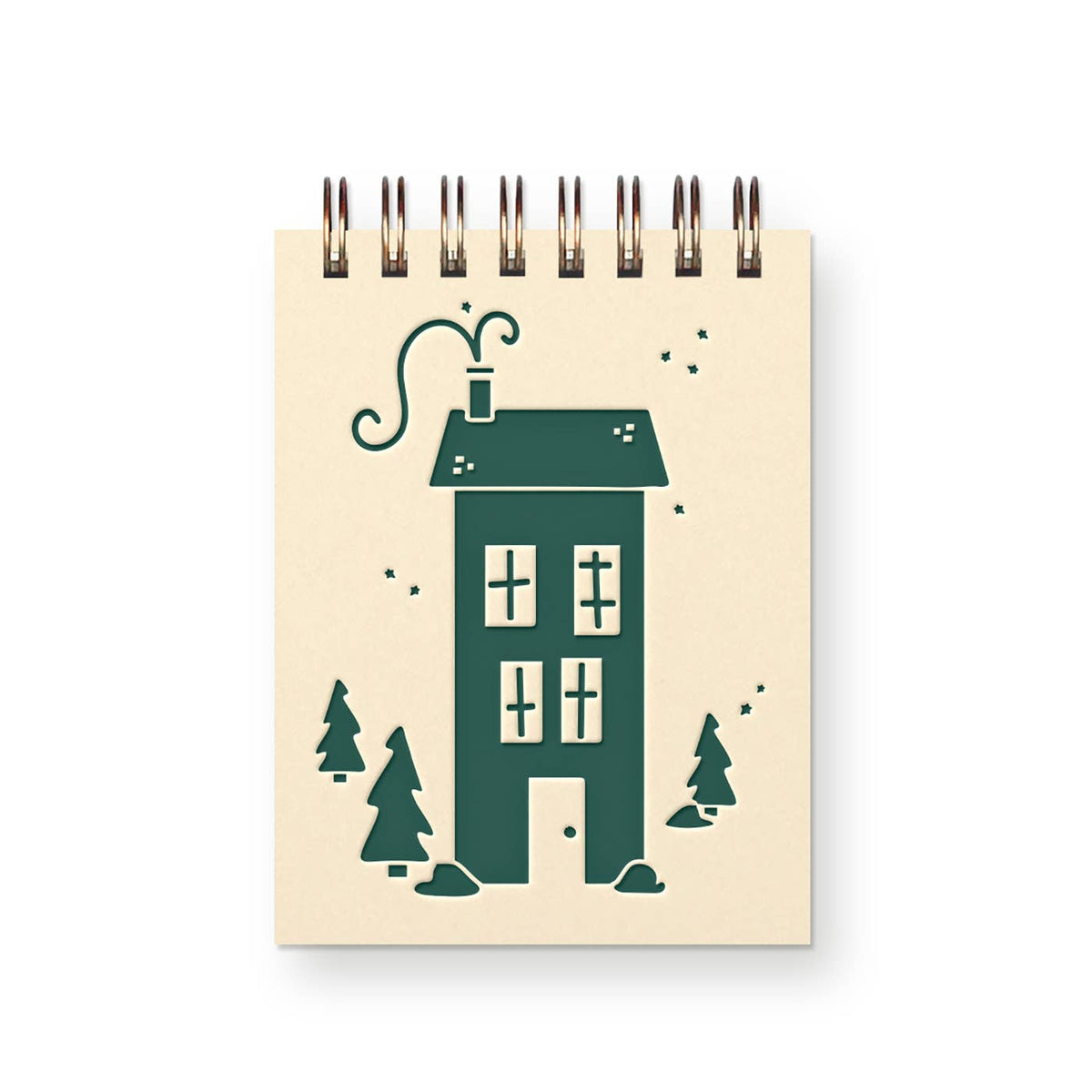 Holiday Village Mini Jotter Notebook