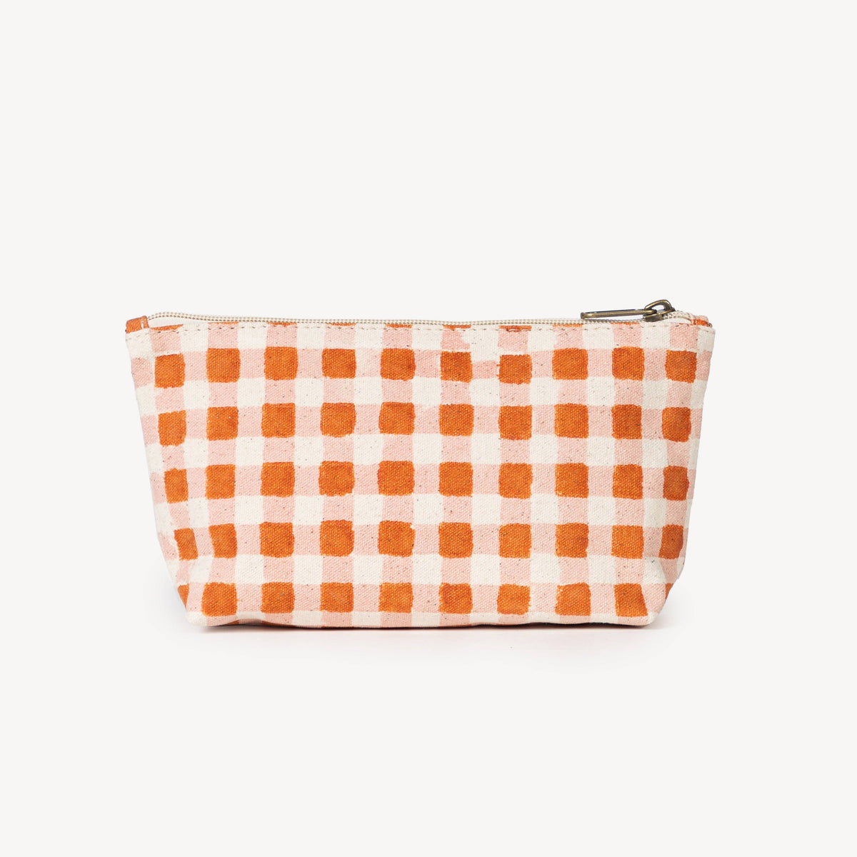 Small Waterproof Pouch - Harvest Gold Gingham