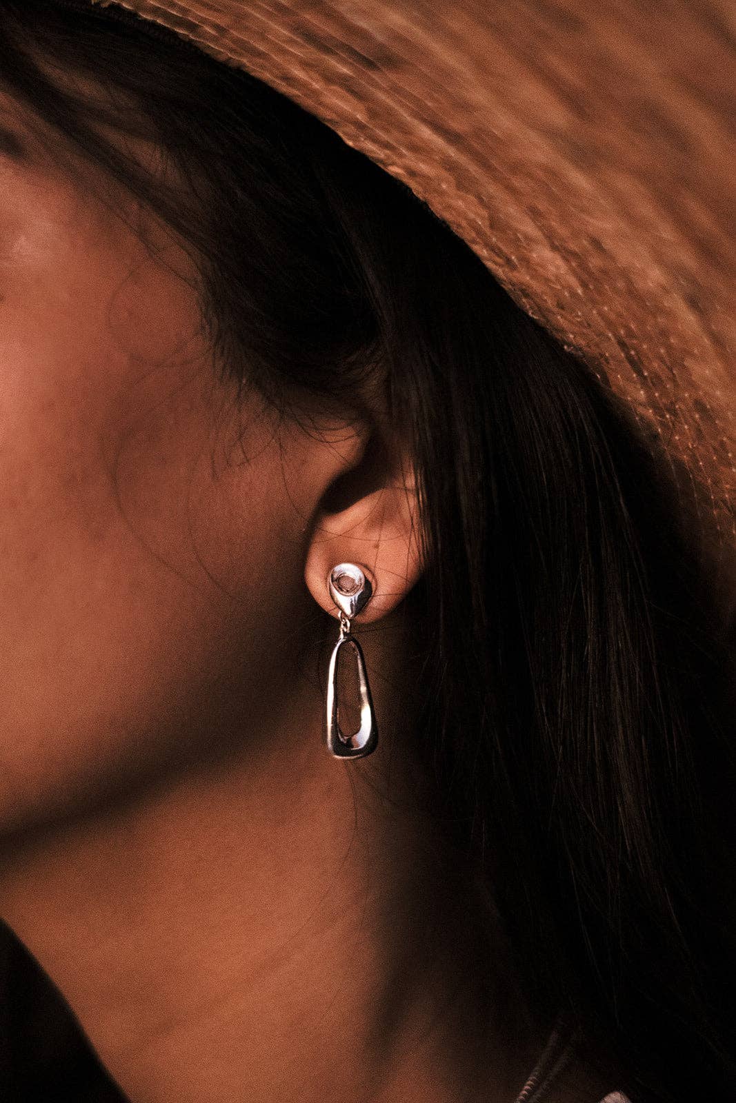 "Rill" Silver Earrings