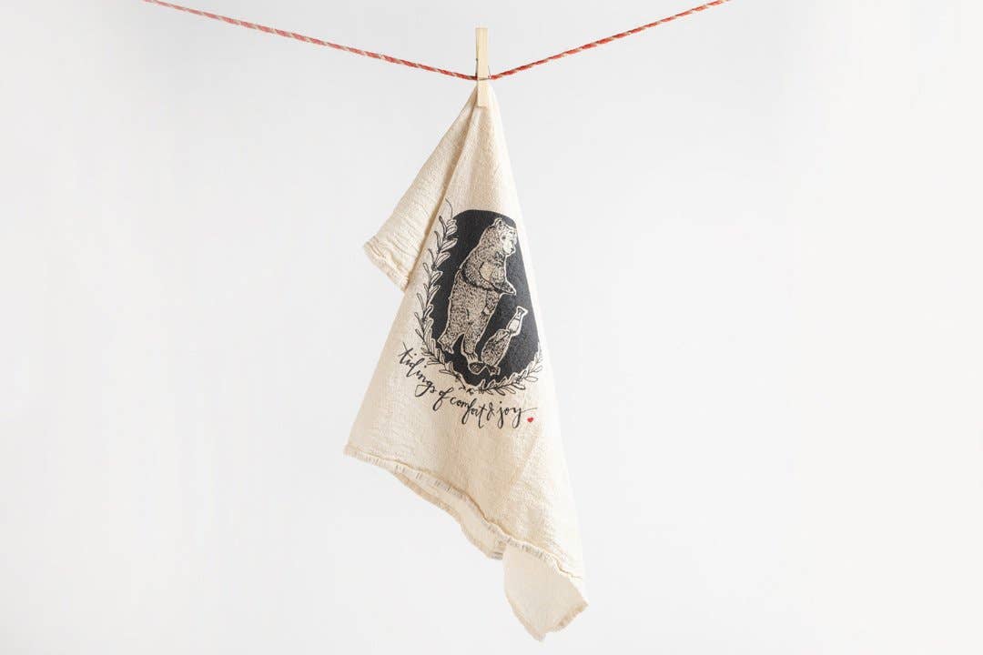 Tidings of Comfort and Joy Kitchen Towel