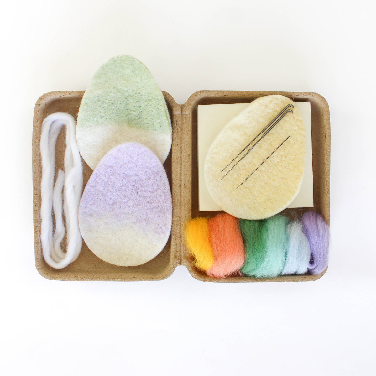 Mini Easter egg Felting Craft Kit
