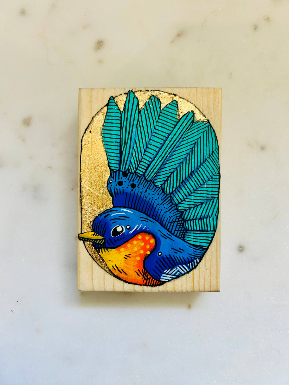 Original Bird Paintings Mini (2.5”x3.5”)