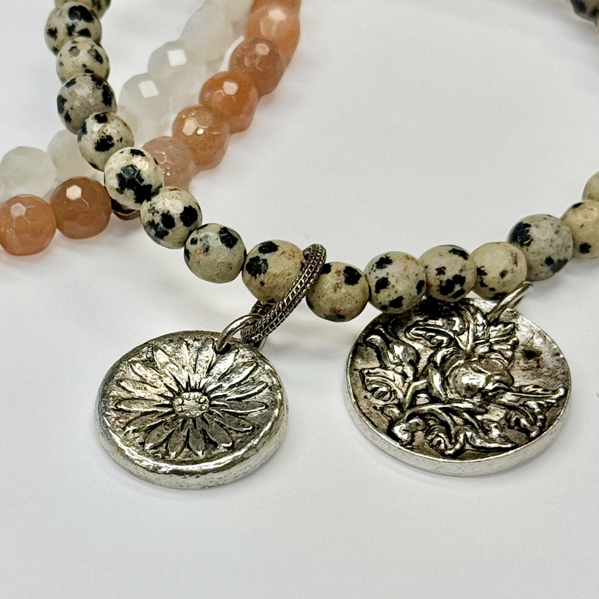 Faceted Gemstone Bracelets