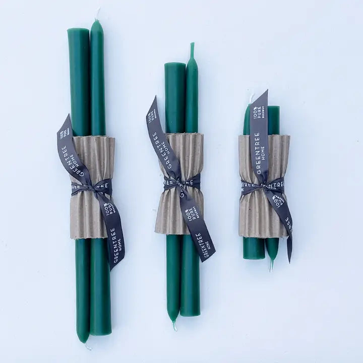 Every Day 12" Beeswax Taper Candles – Pair