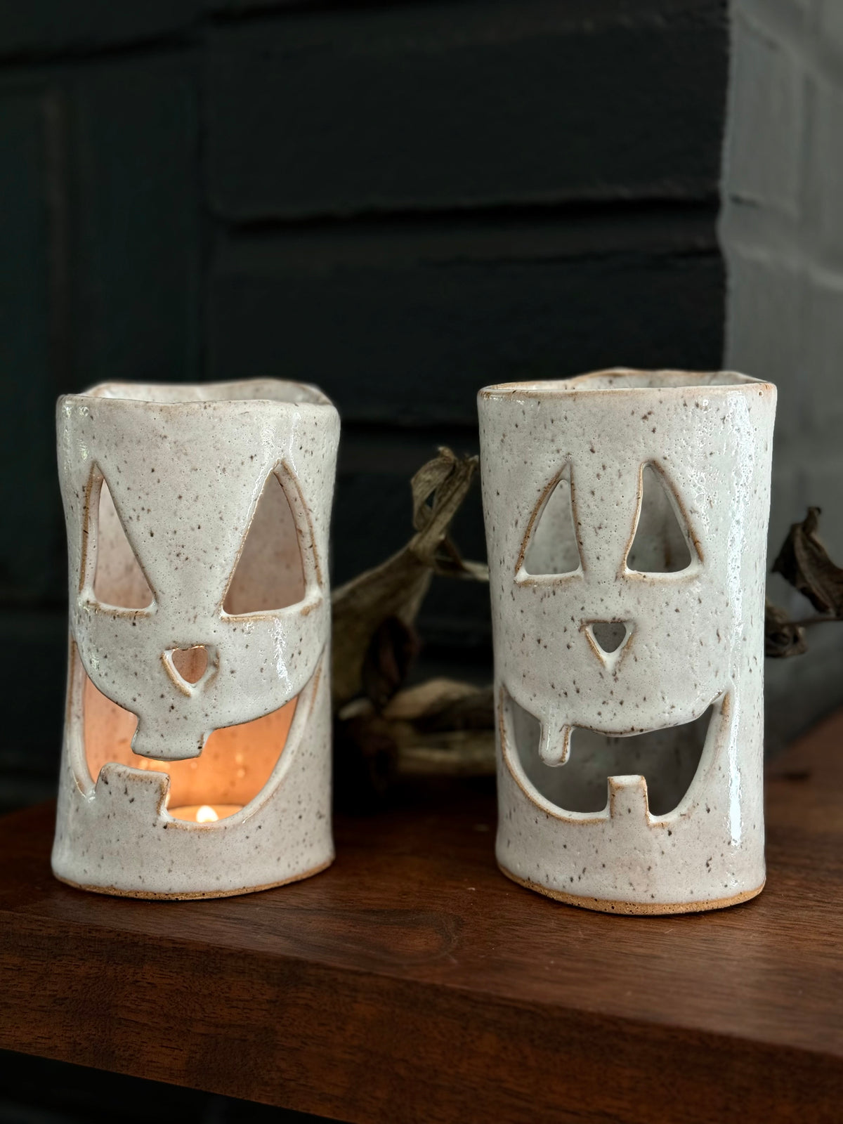 Jack O Lantern Pumpkin Luminary