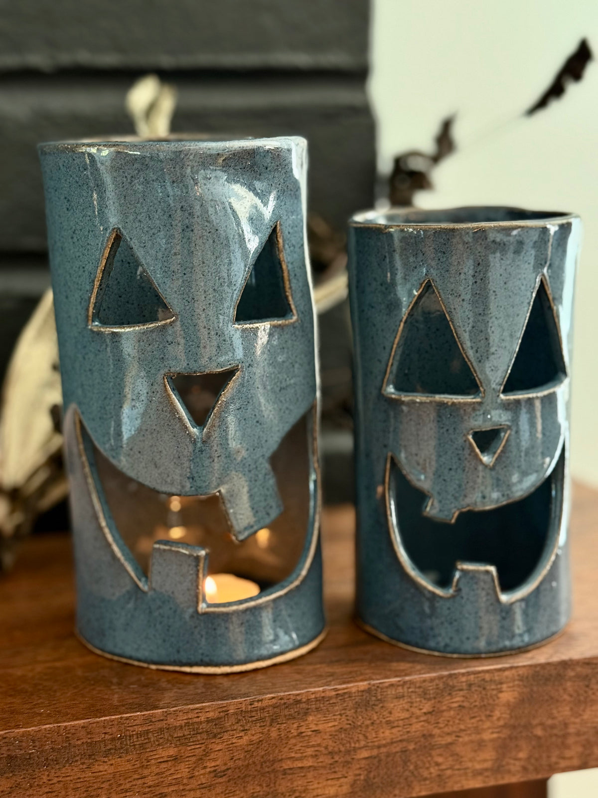 Jack O Lantern Pumpkin Luminary