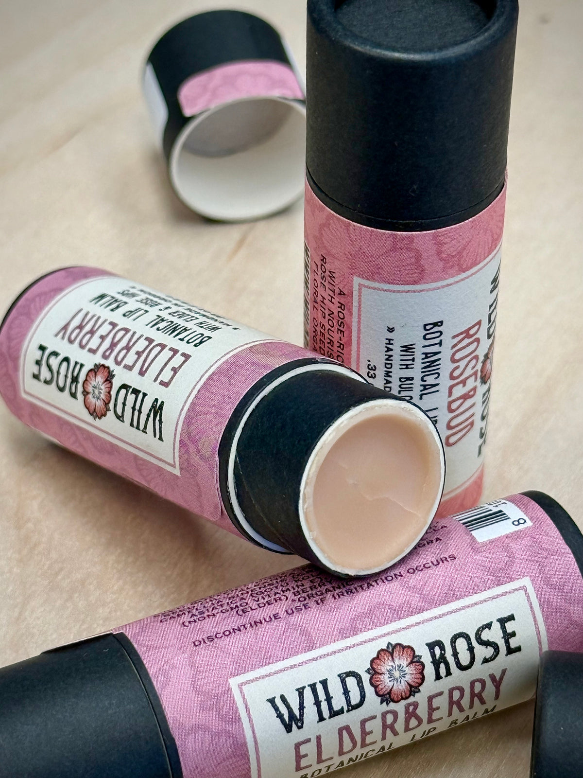 Wild Rose Herbs Lip Balms