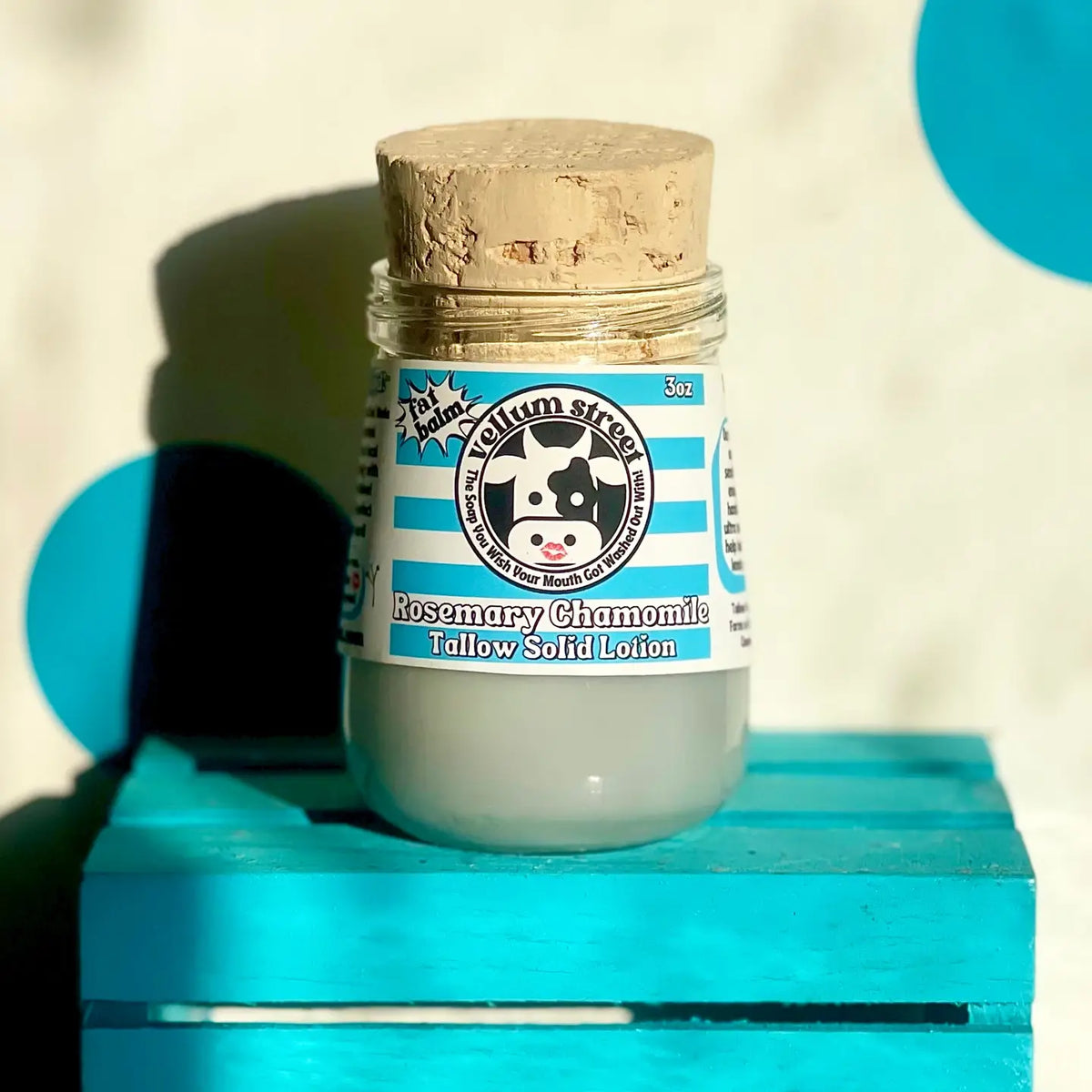 Solid Tallow Lotion 3oz Jar