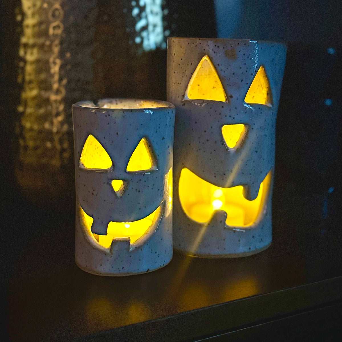 Jack O Lantern Pumpkin Luminary