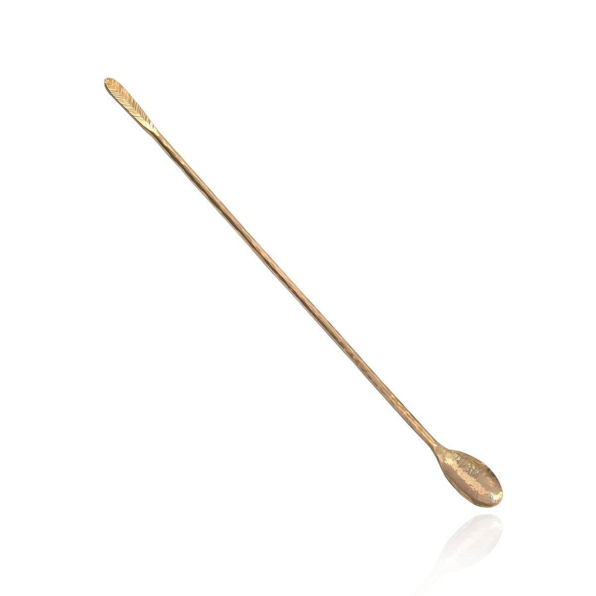 Forged Cocktail Stirrer | Brass | 8"